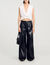 Ruffled crop top - Women | Sandro