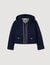 Technical hooded jacket