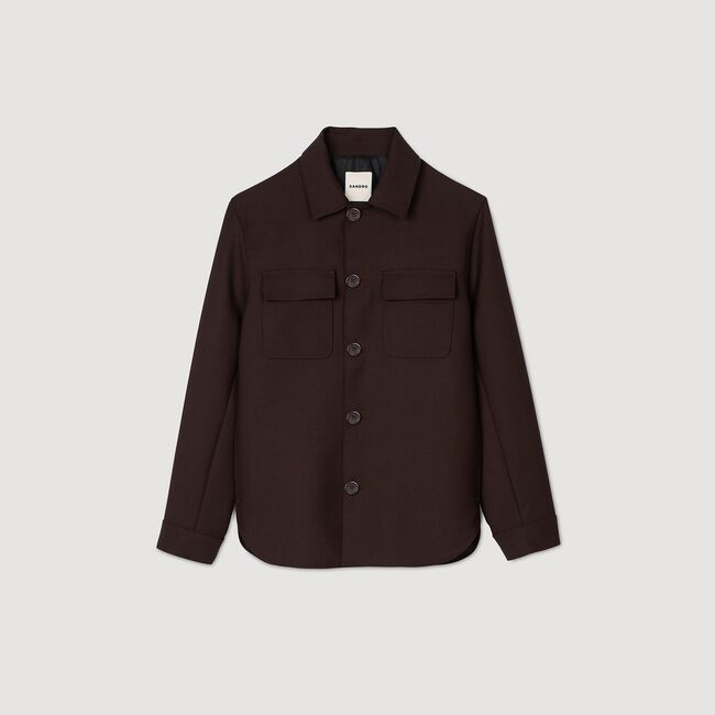 Buttoned overshirt