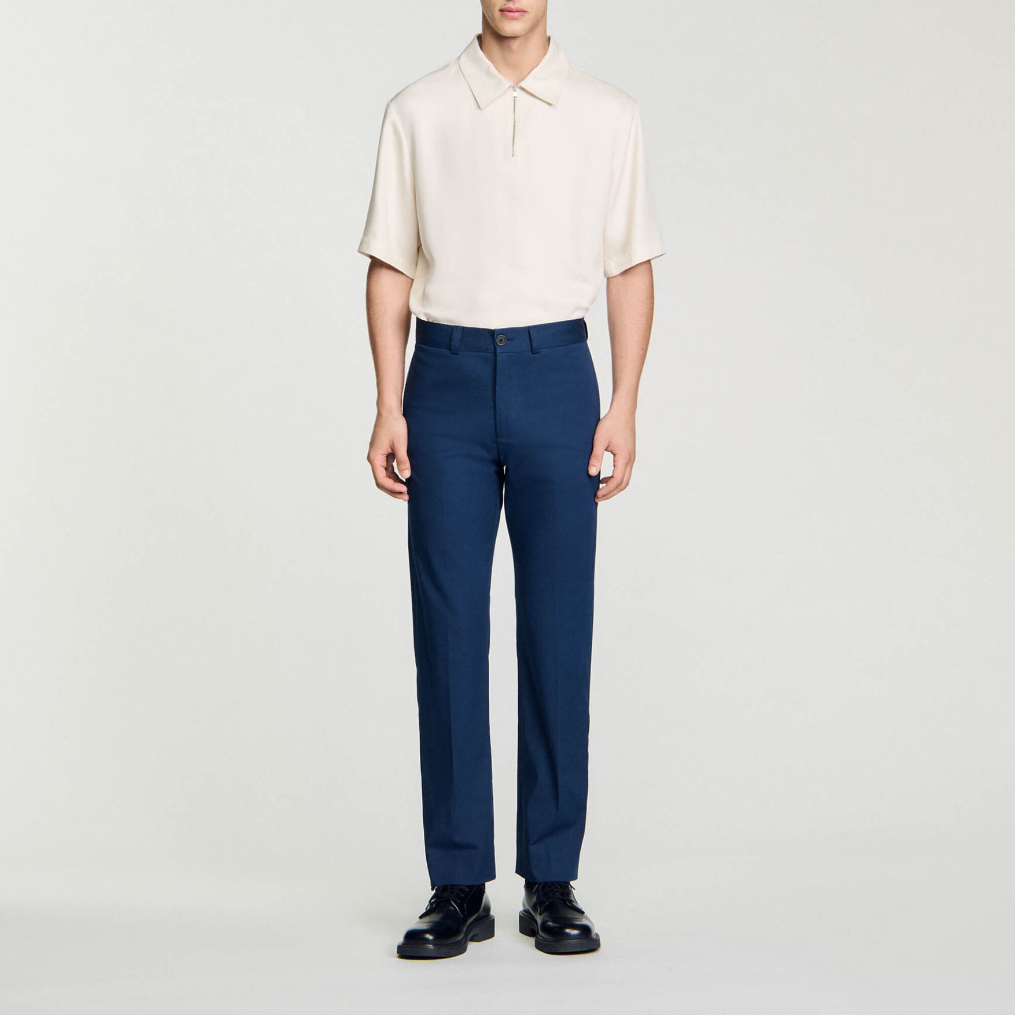 Straight-leg chinos - Men | Sandro