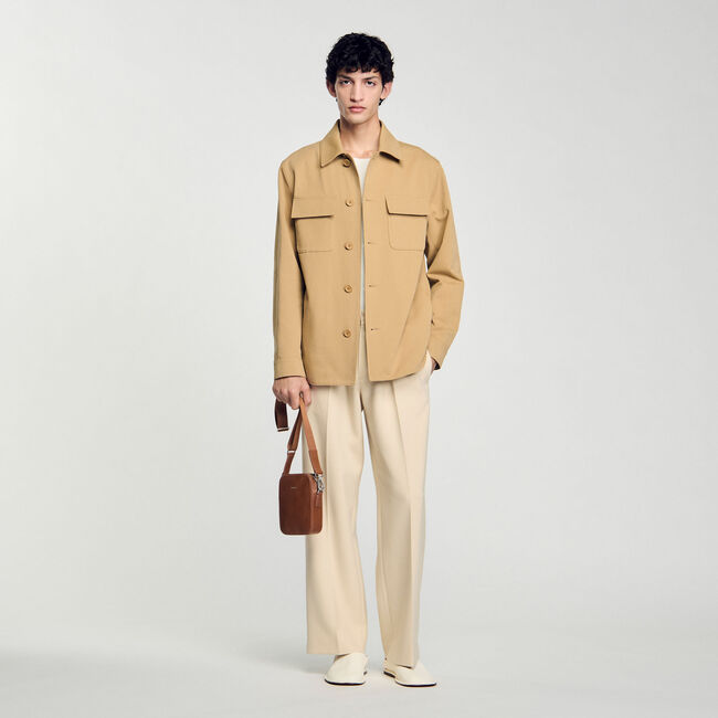 Overshirt with pockets