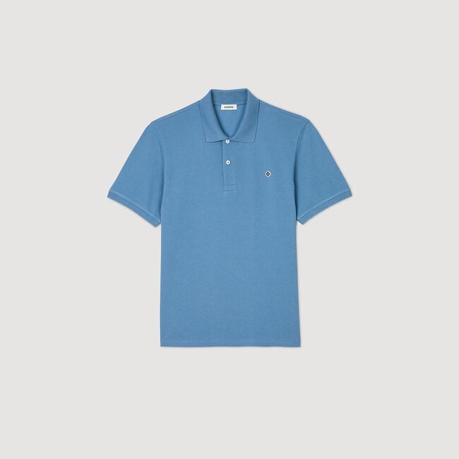 Polo shirt with Square Cross patch - Men | Sandro
