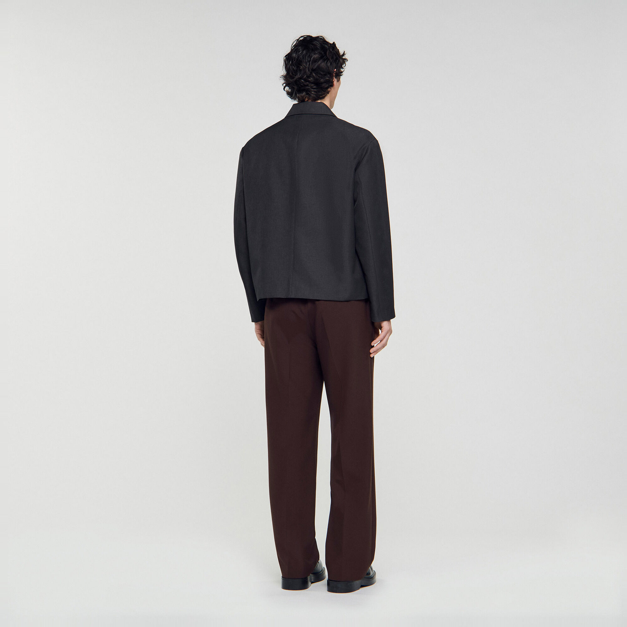 Technical zip-up jacket - Men | Sandro