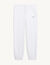 Embroidered fleece jogging bottoms