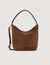 TANGOSO suede bucket bag