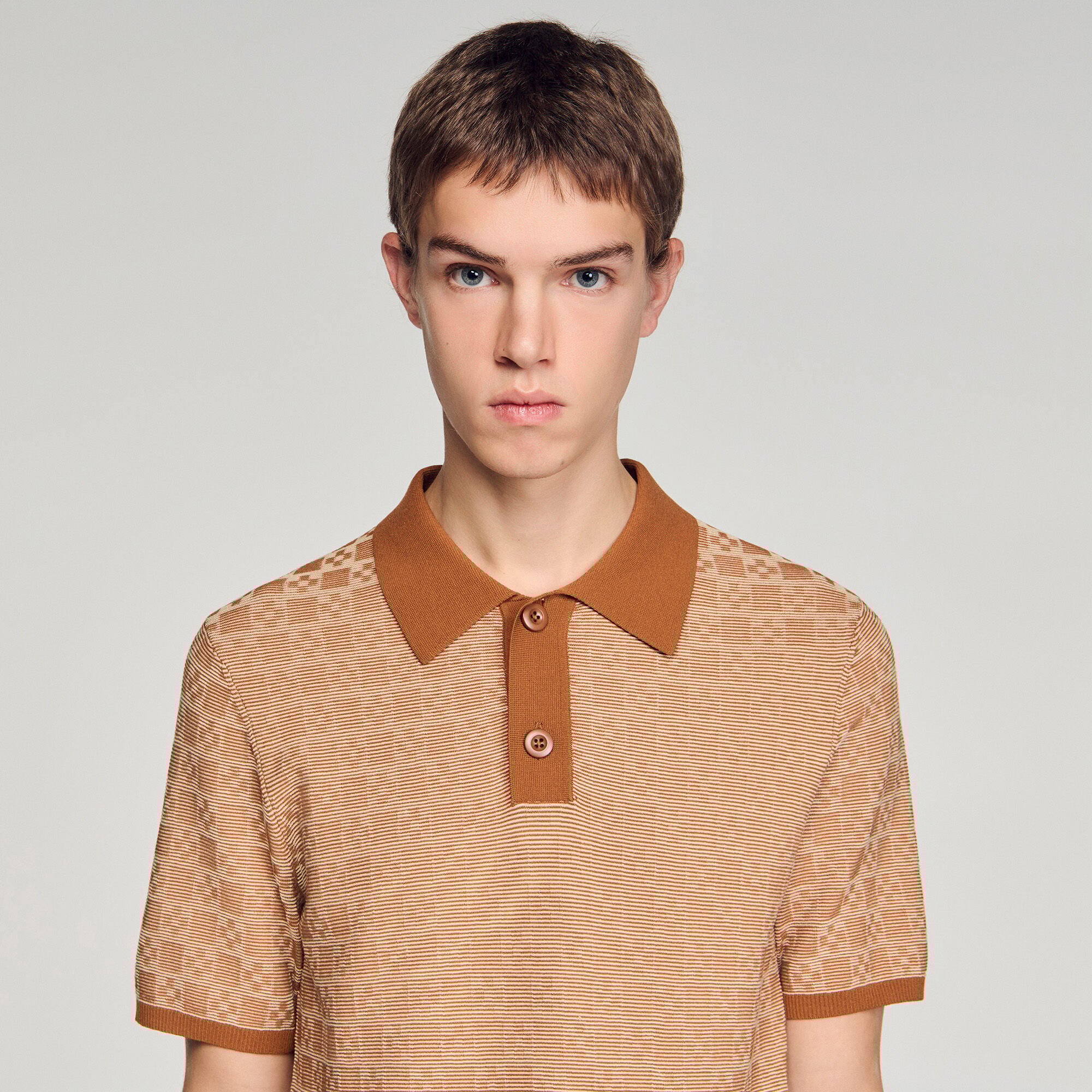Square Cross polo shirt