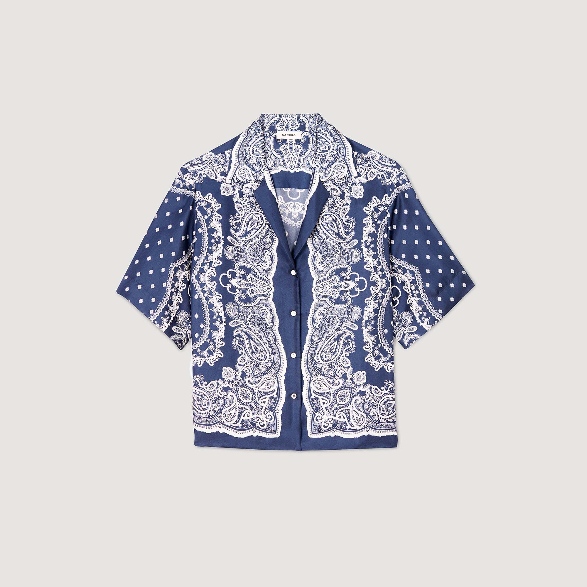 Bandana print shirt