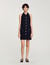 Peter Pan collar short dress