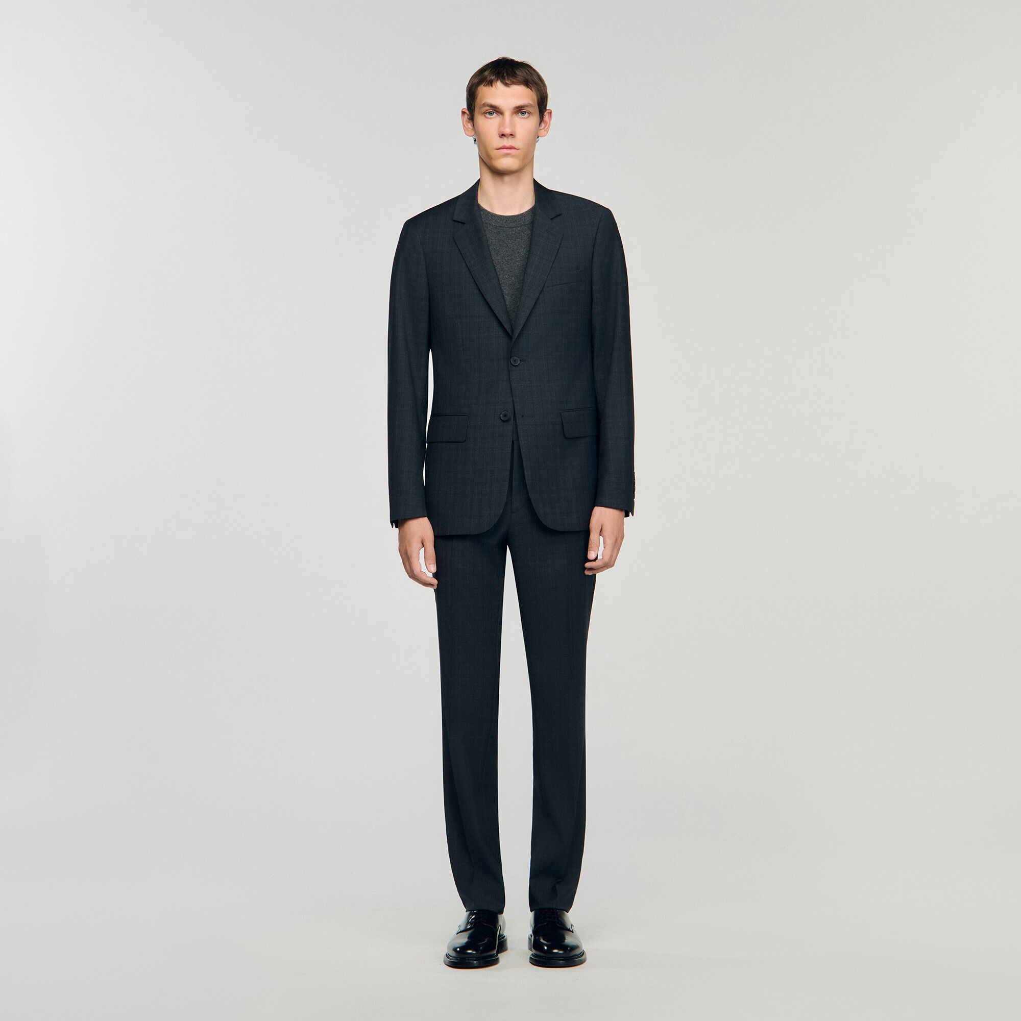 Wool suit jacket