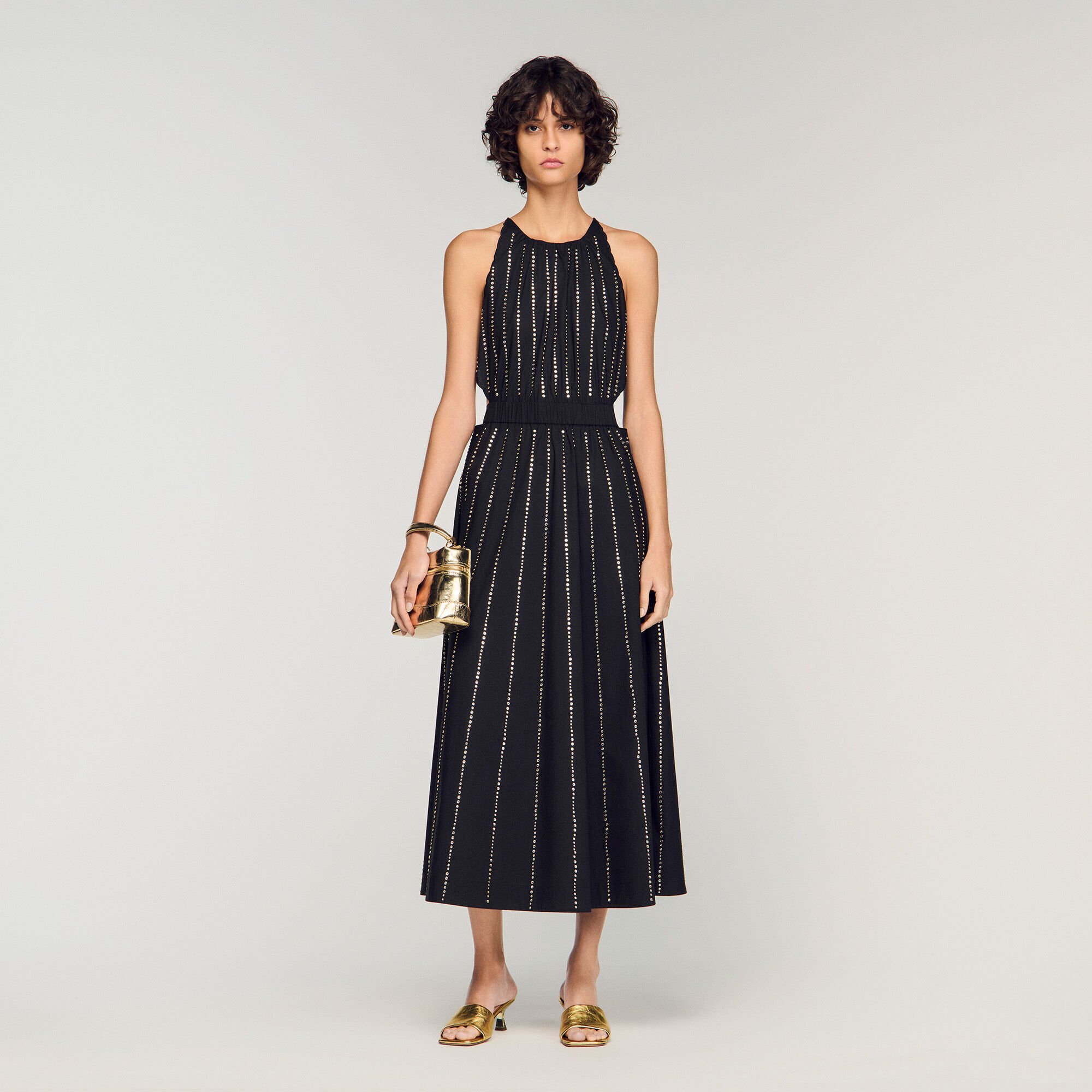 Rhinestone maxi dress