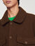 Boiled wool overshirt