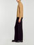 Zip-up wool cardigan
