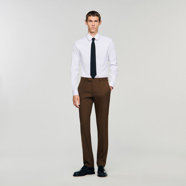 Wool trousers