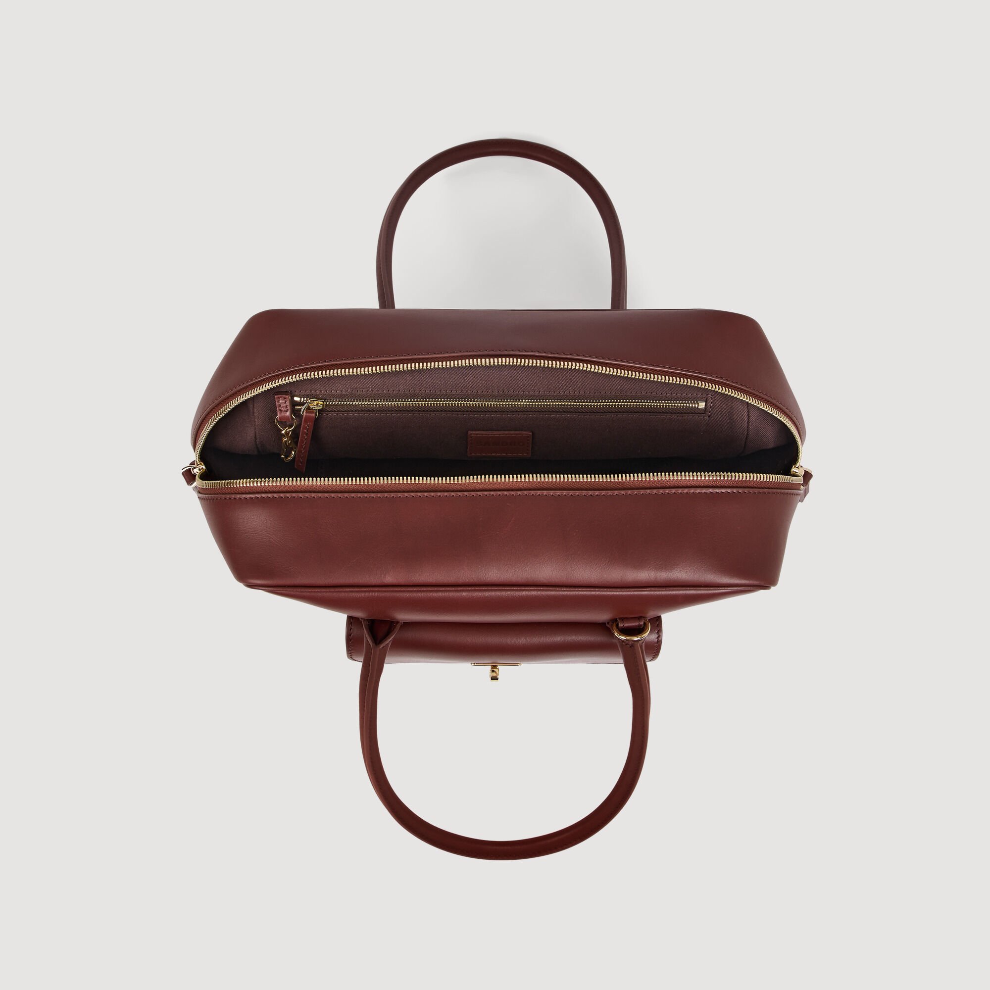 EZMEH bag in plain leather