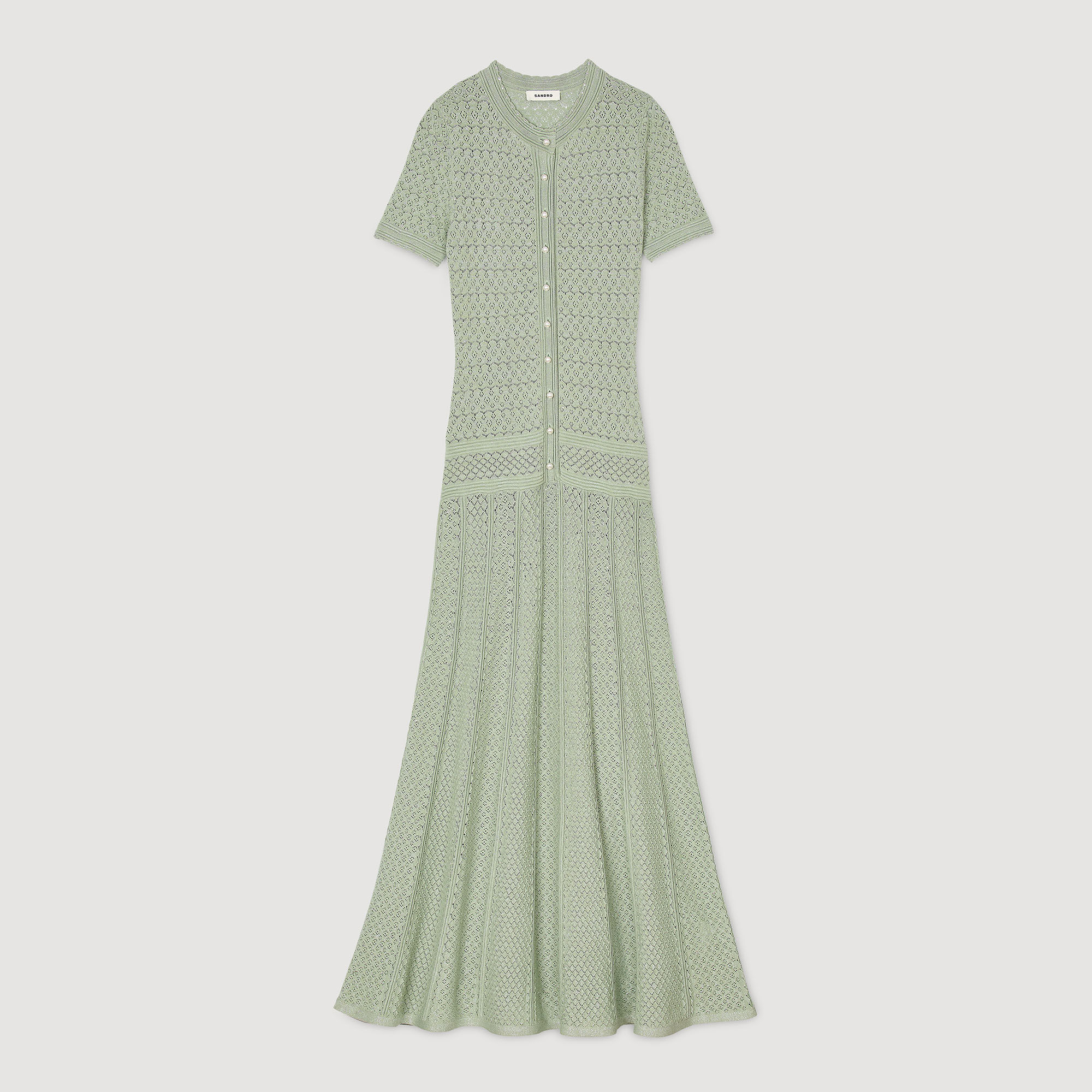 Knit maxi dress