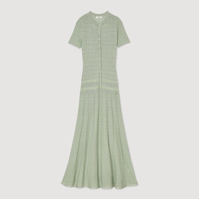 Knit maxi dress