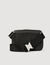 Small reconstitued leather bag