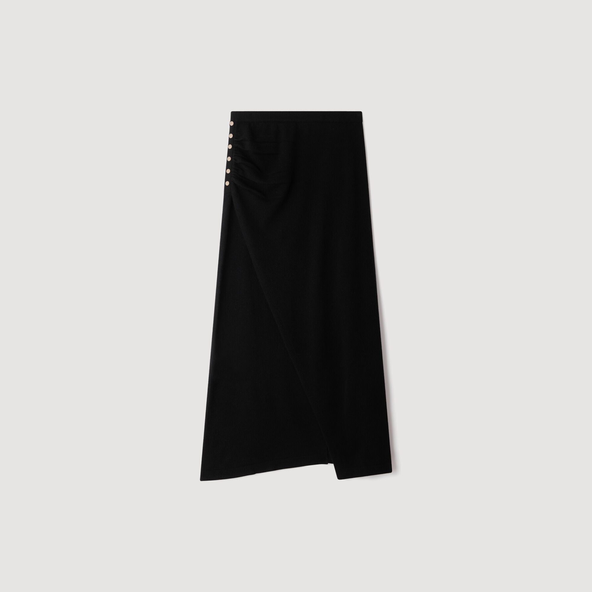 Gathered knit skirt - Women | Sandro
