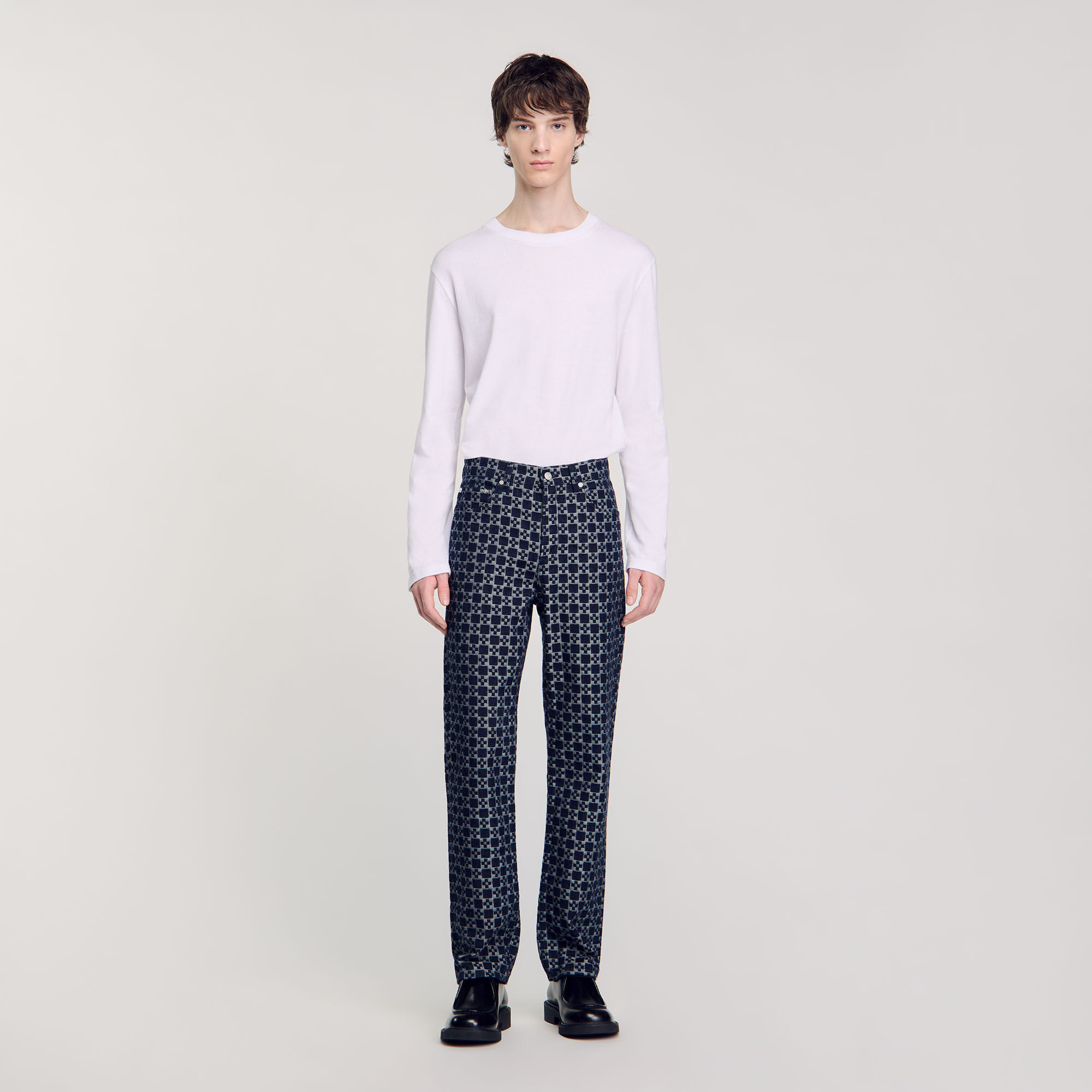 Regular-fit Square Cross jeans