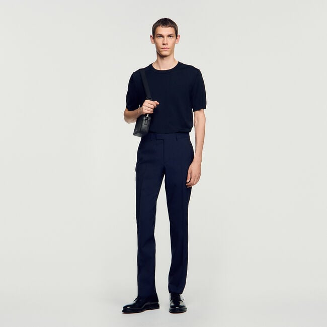 Suit trousers in wool - Men | Sandro