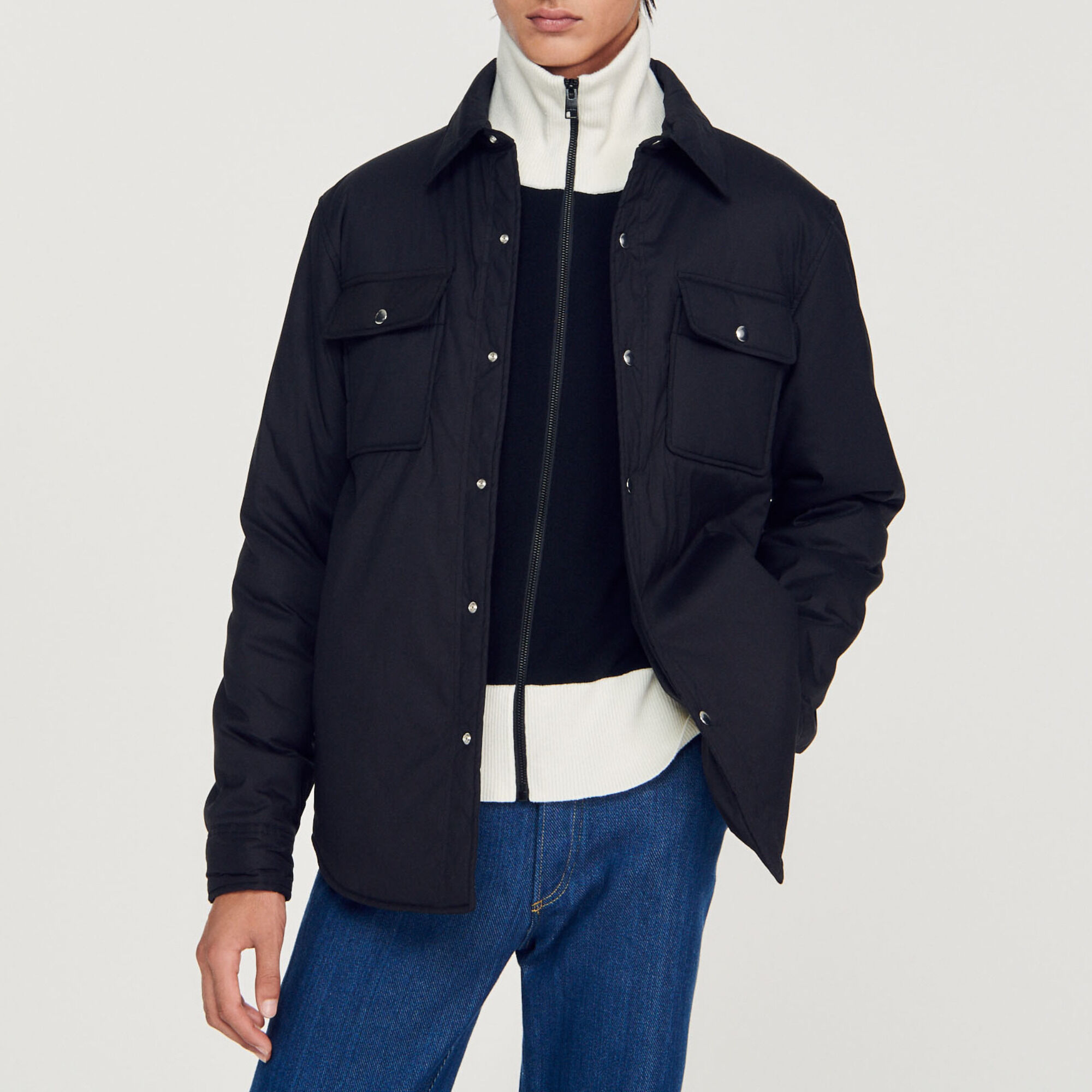 Technical fabric jacket