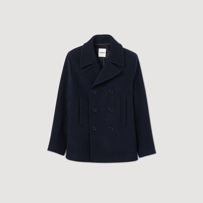 Wool pea coat