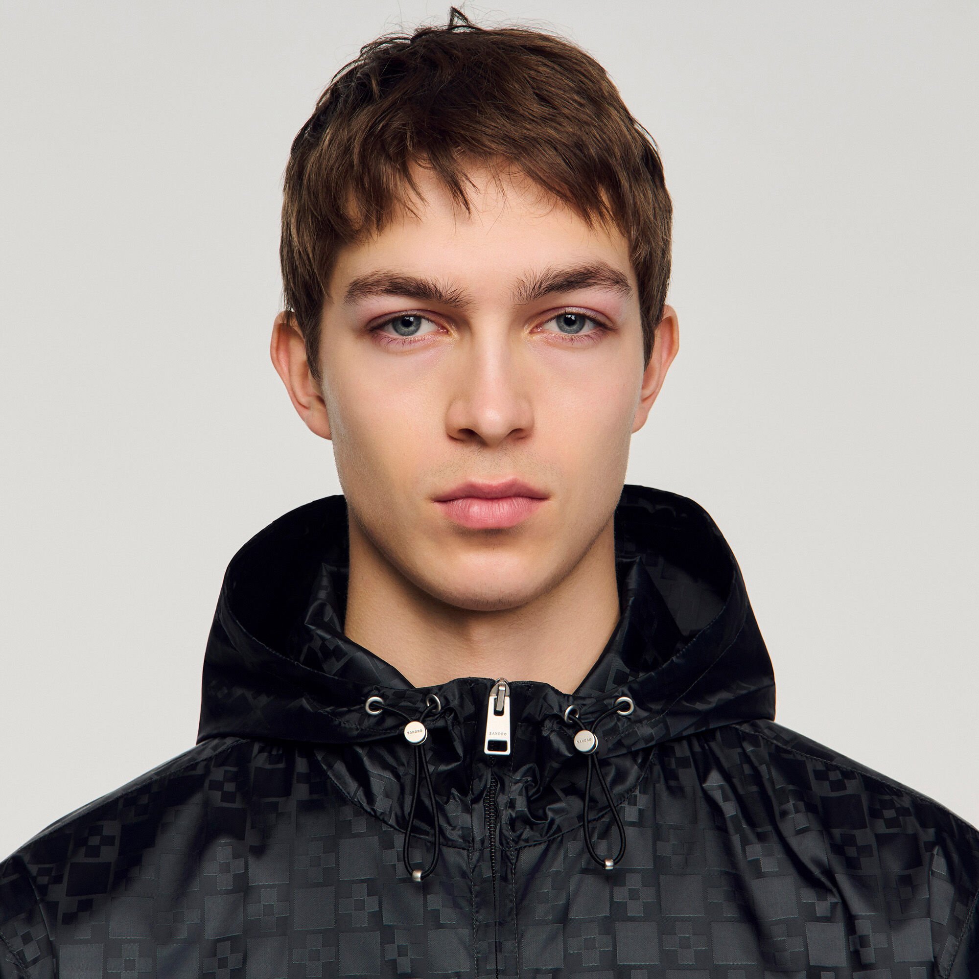 Square Cross nylon jacket