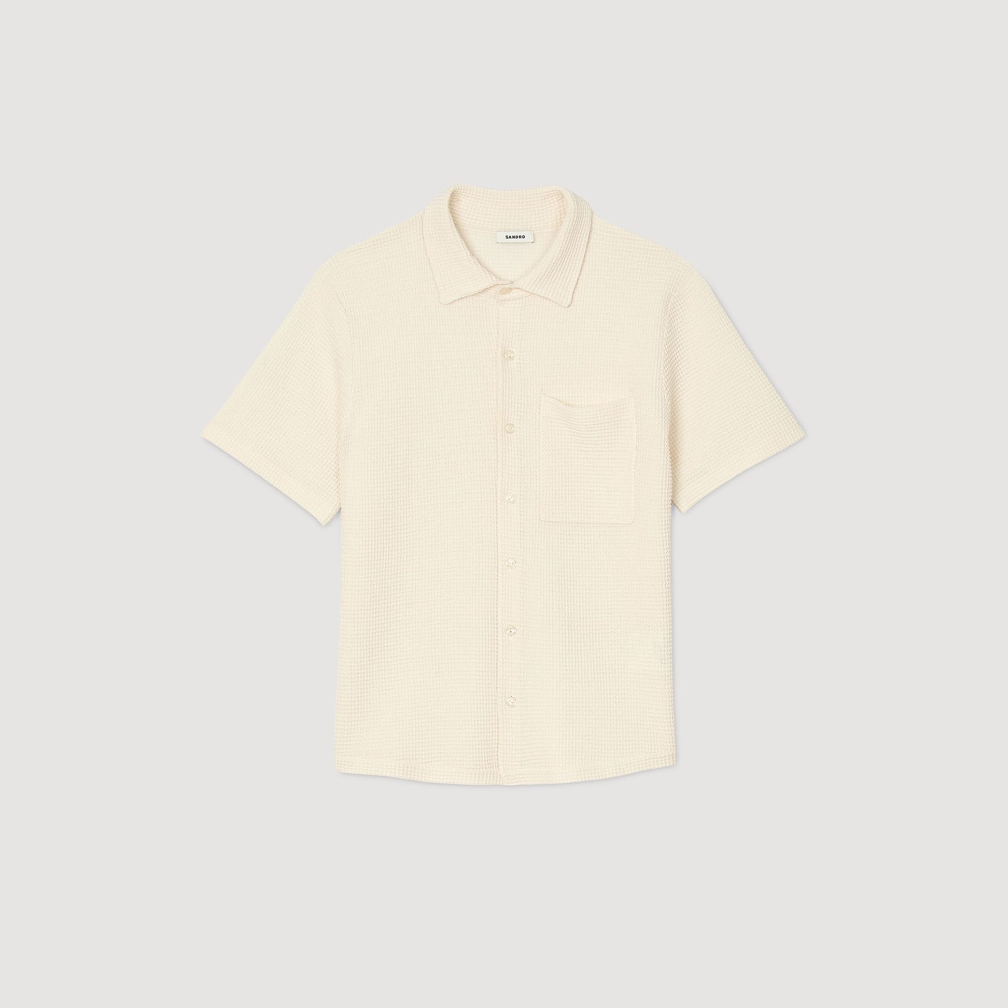 Waffled shirt