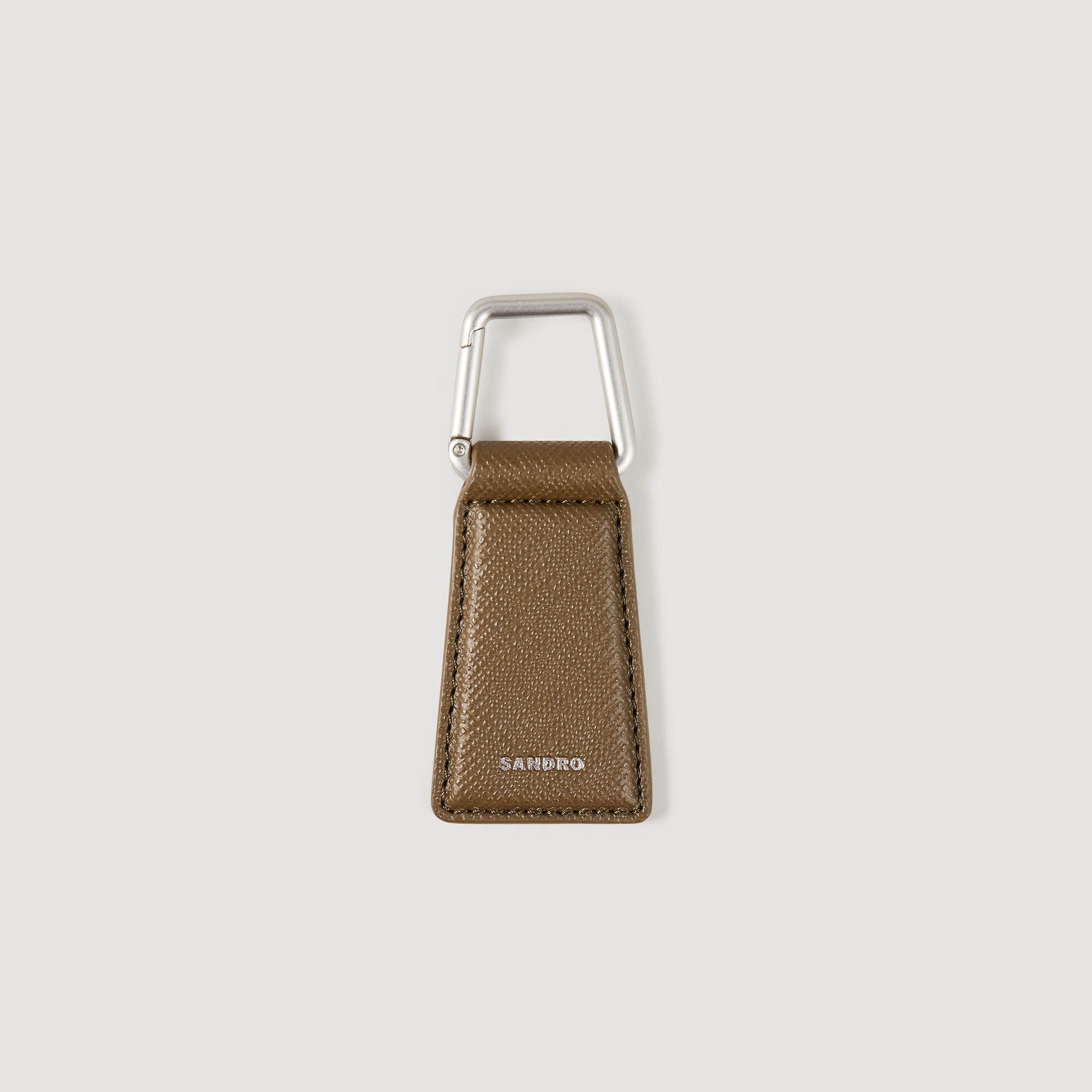 Reconstituted leather  key ring