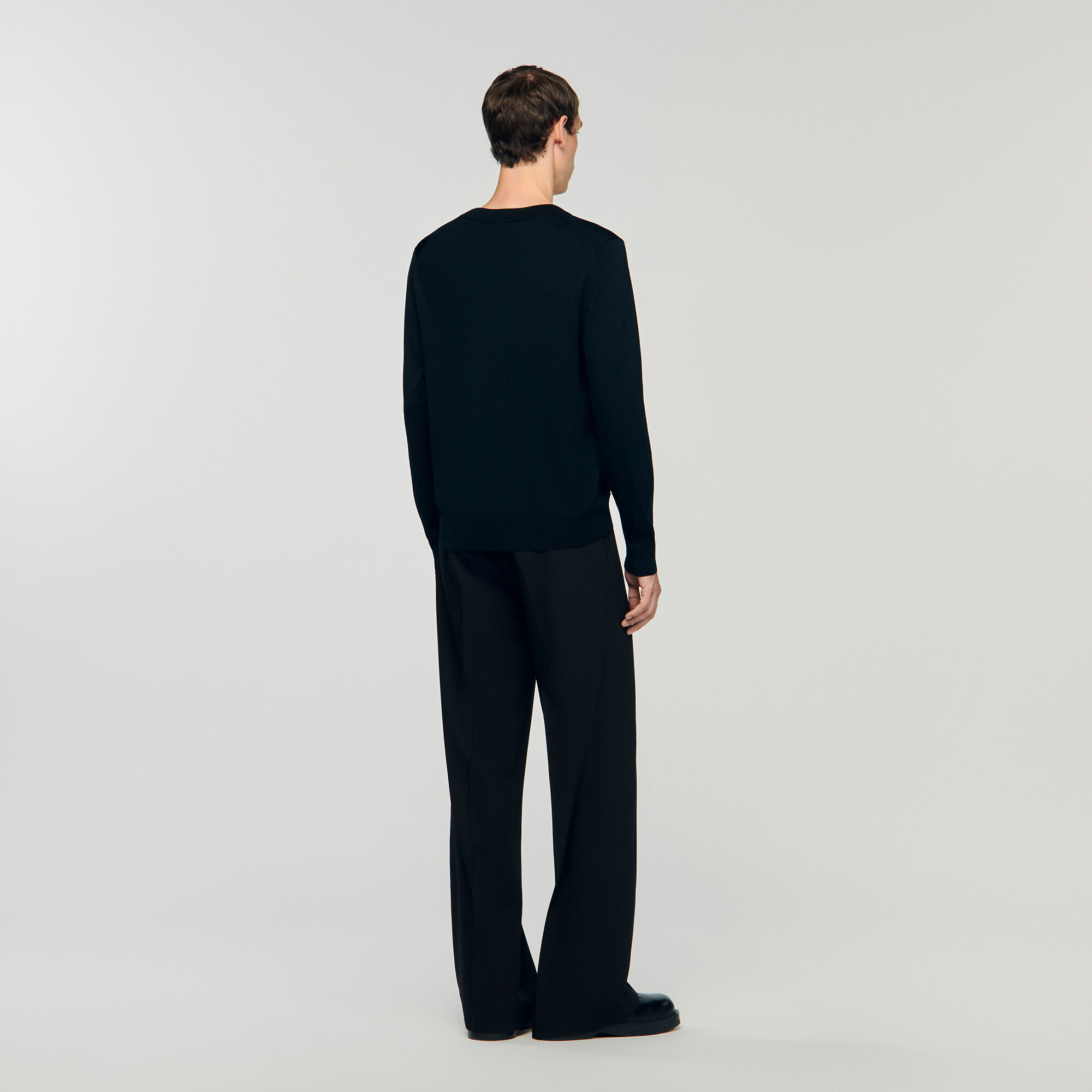 Fine knit jumper