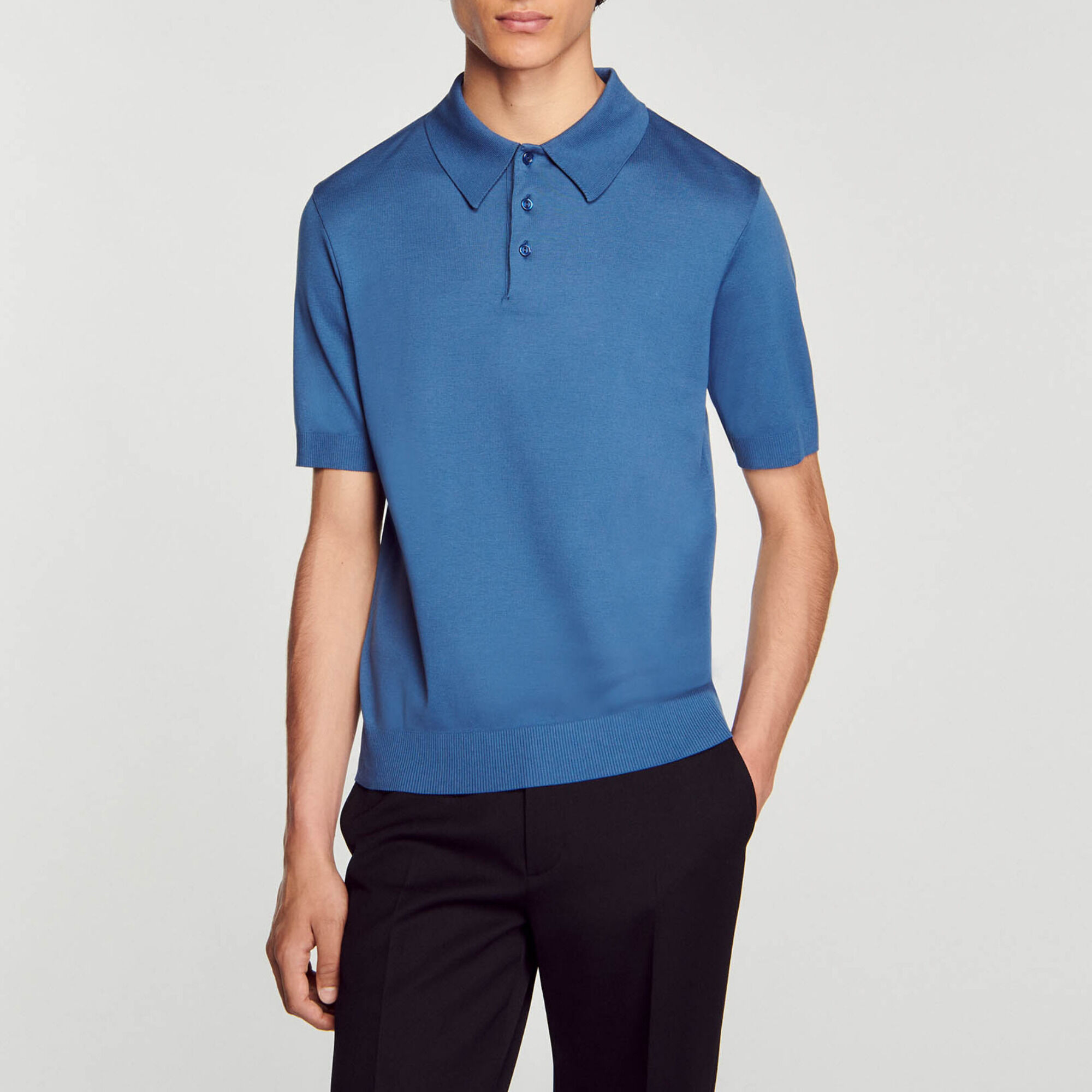 Cotton polo shirt