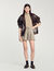 Short pleated skirt