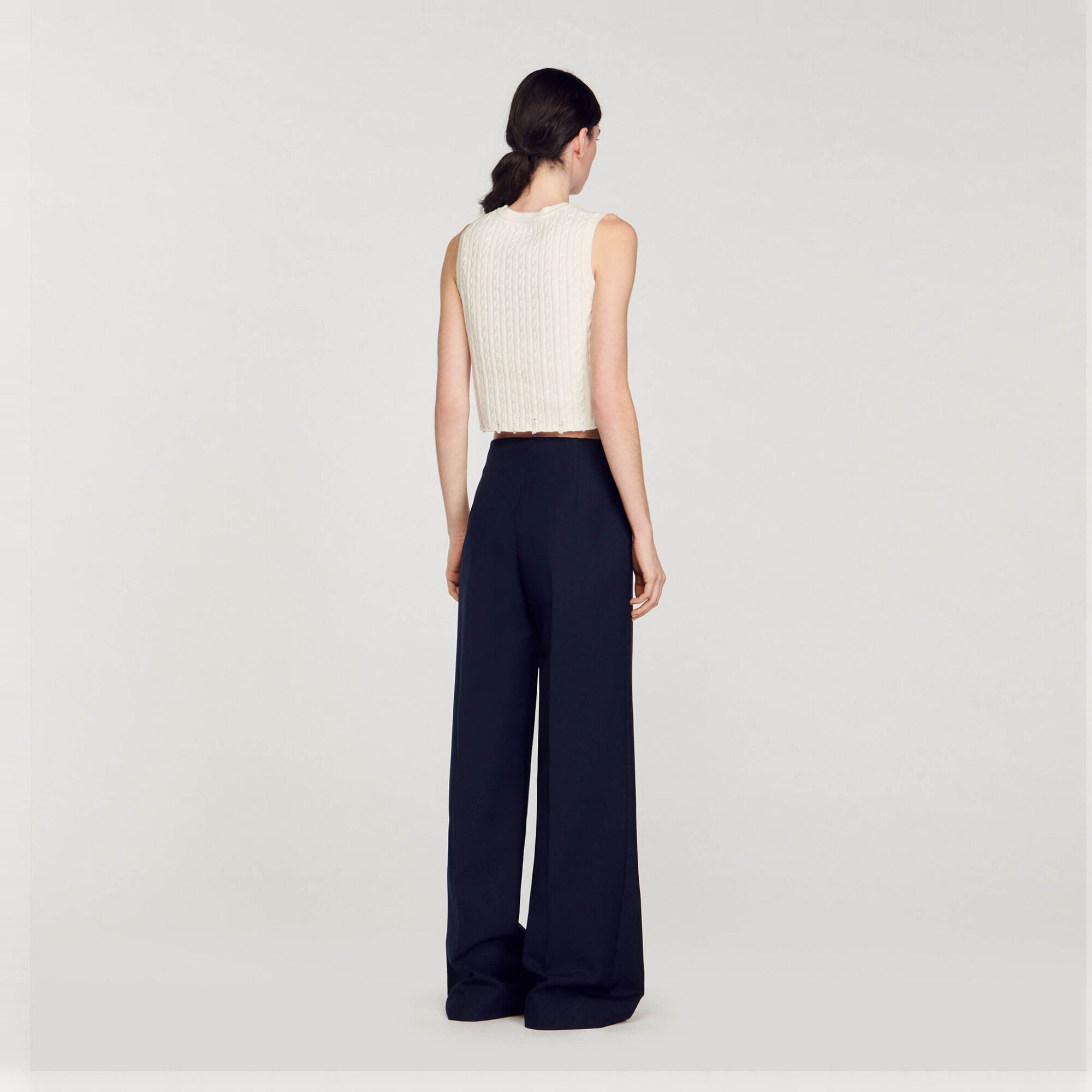 Wide-leg trousers