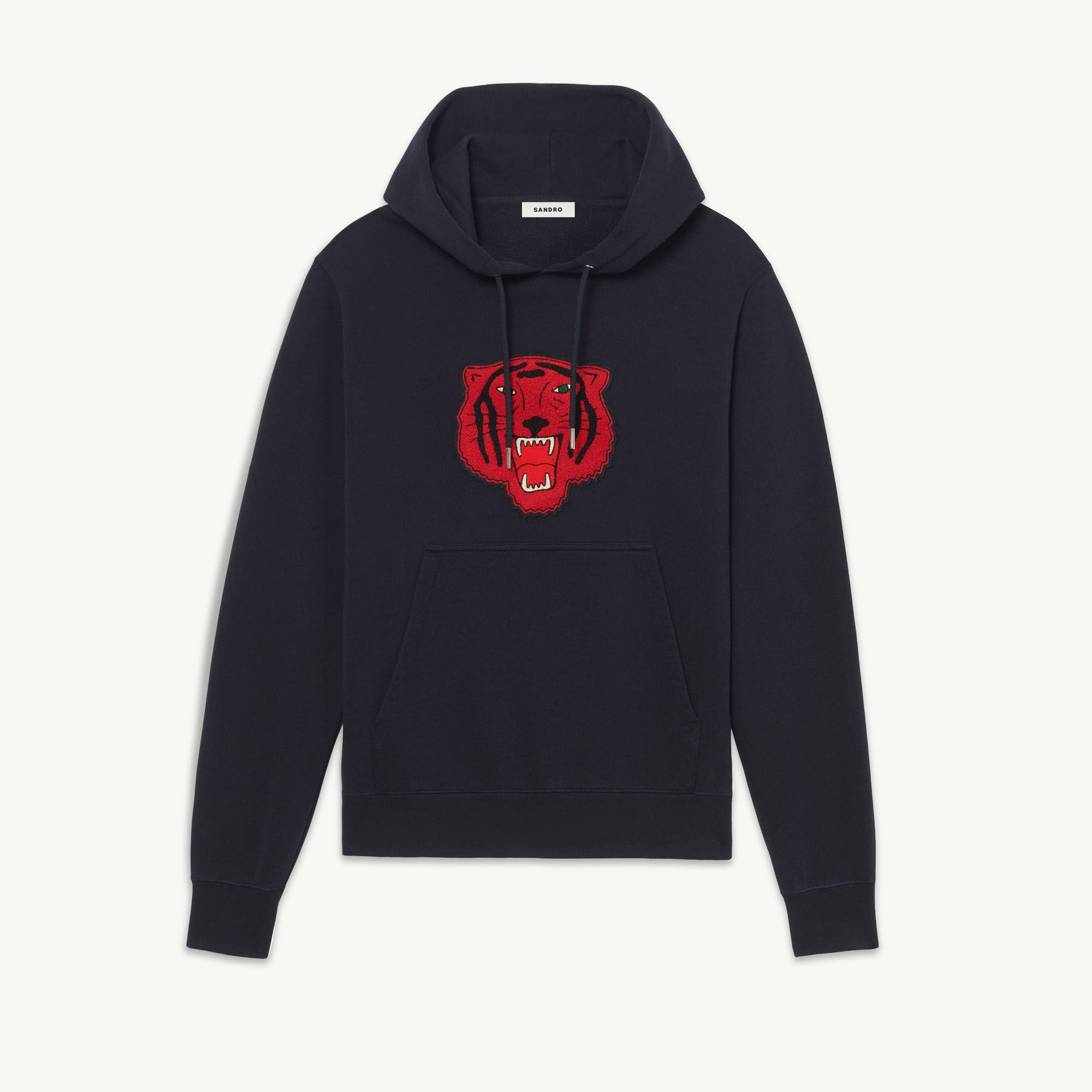 Hoodie with patch