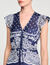 Short bandana-motif dress