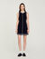 Short button-up dress