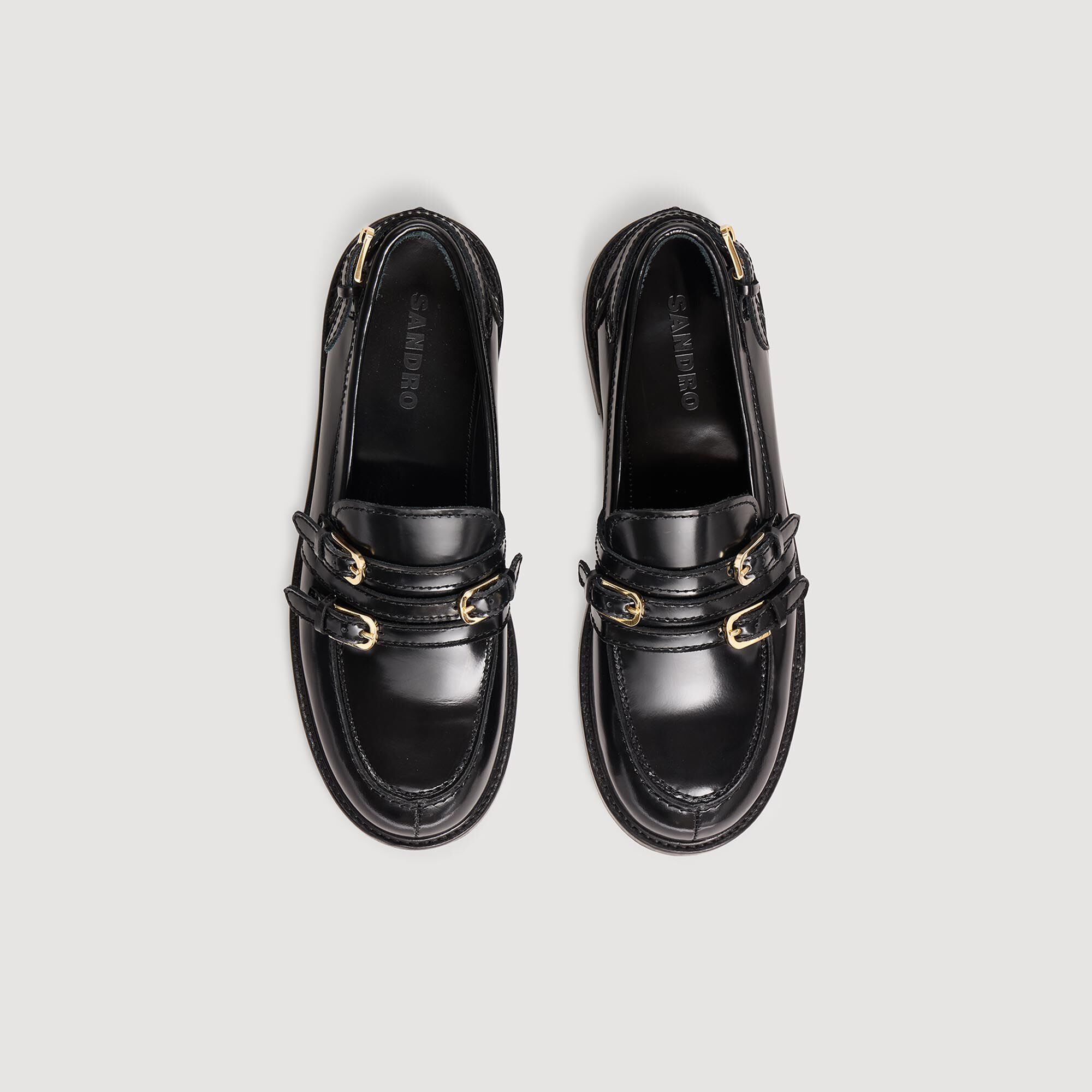 Buckle loafers