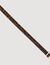 Pony effect leather belt