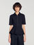 Peplum T-shirt with polo collar - Women | Sandro