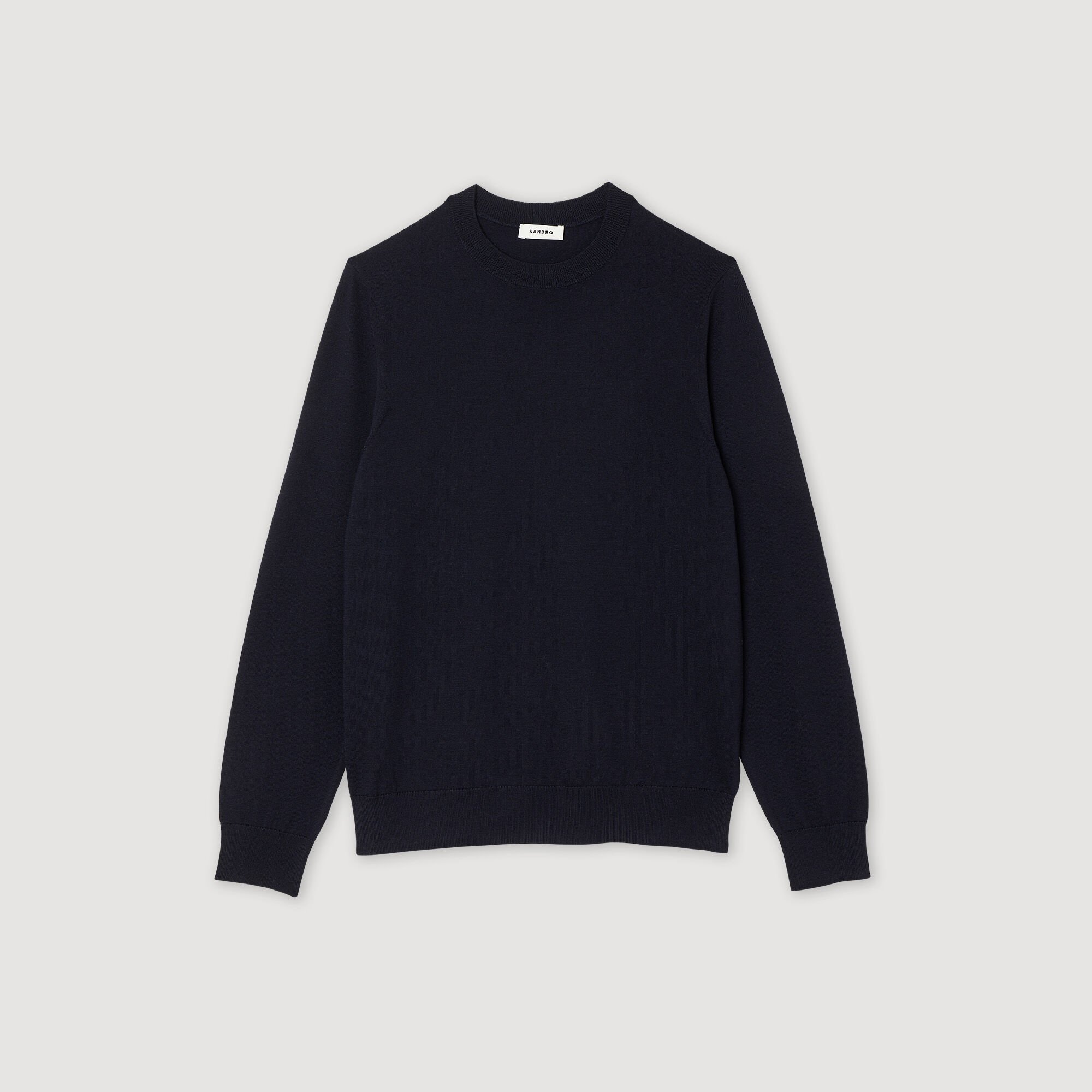 Knitted merino sweater