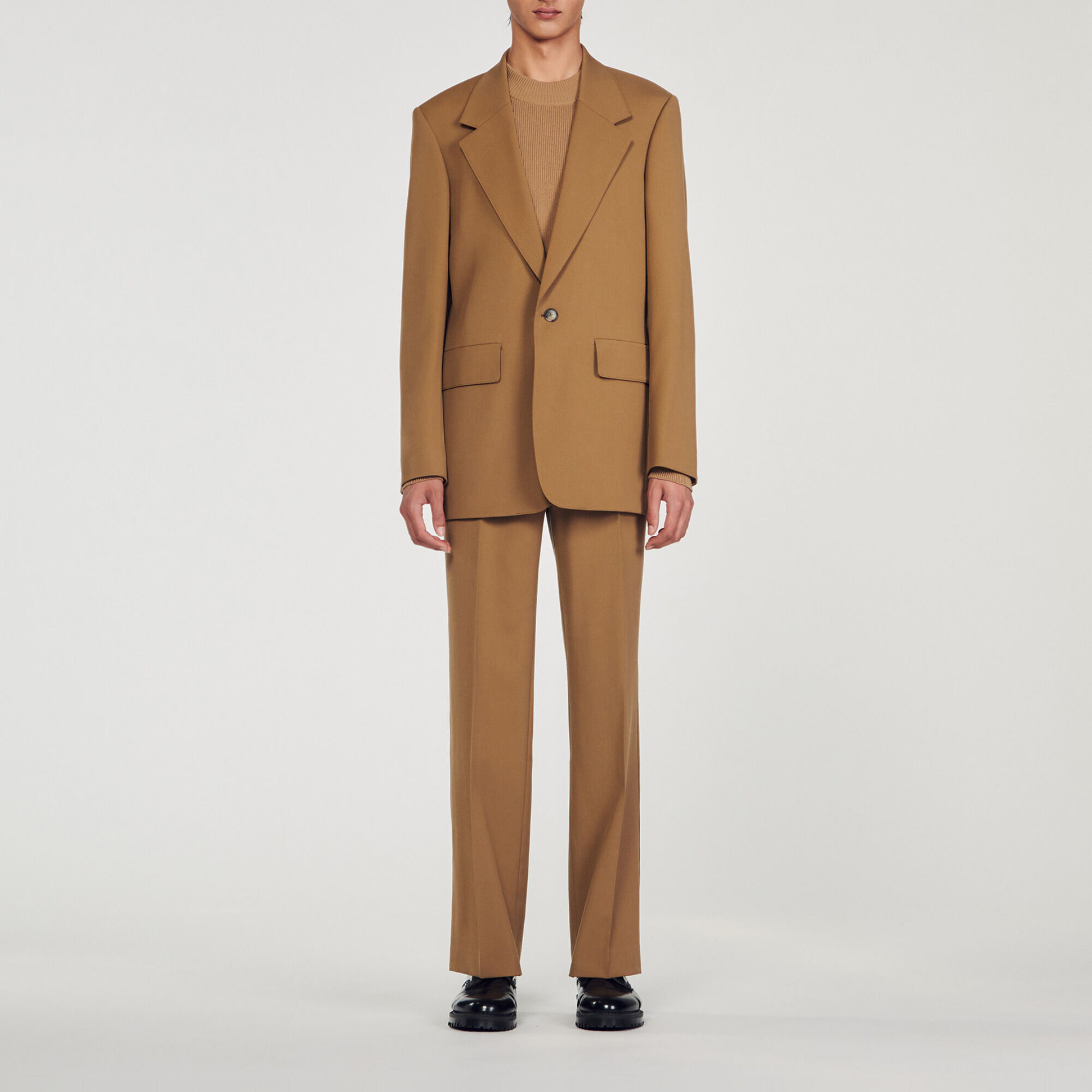 Wool suit jacket