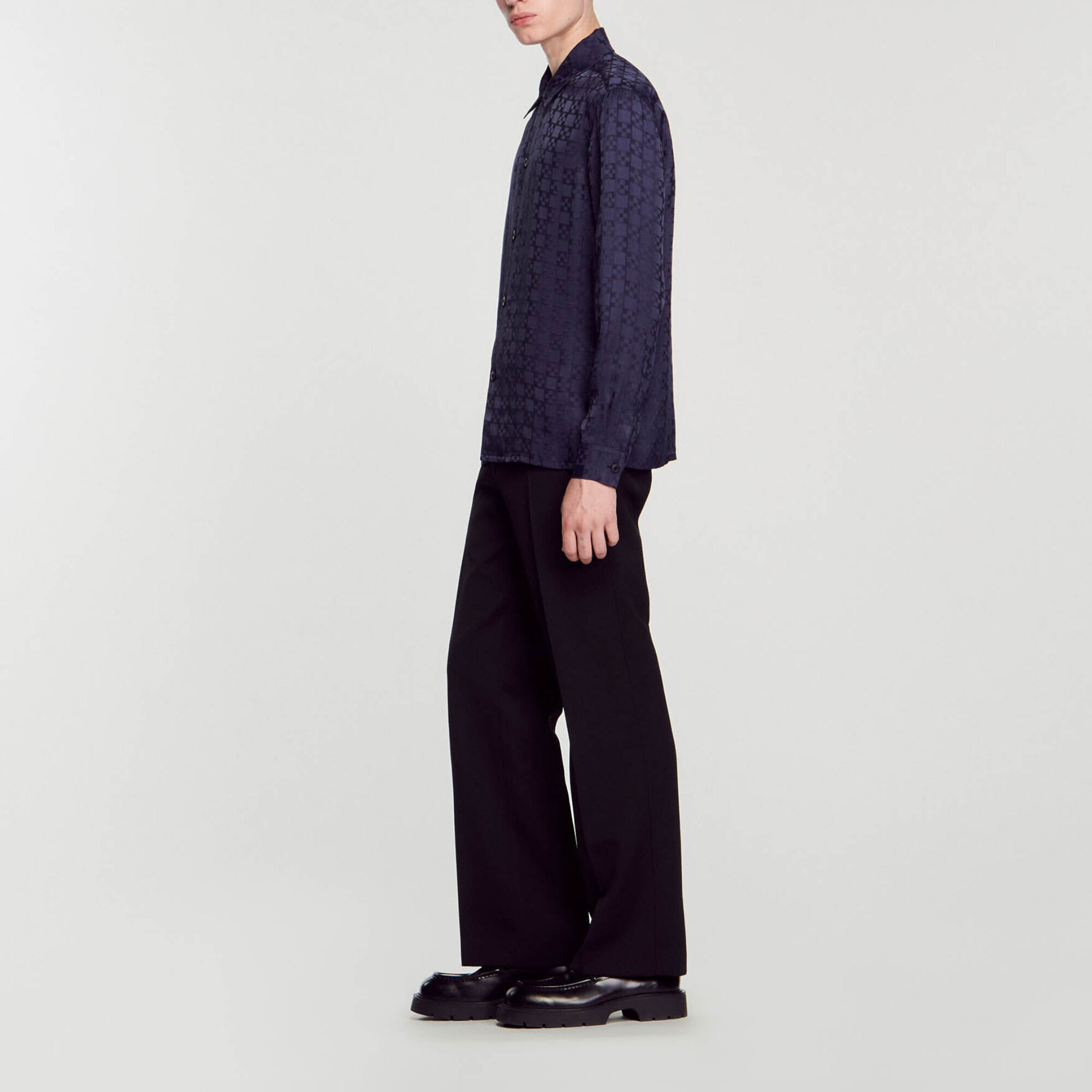 Square cross shirt