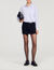 Short dress with dual materials - Women | Sandro