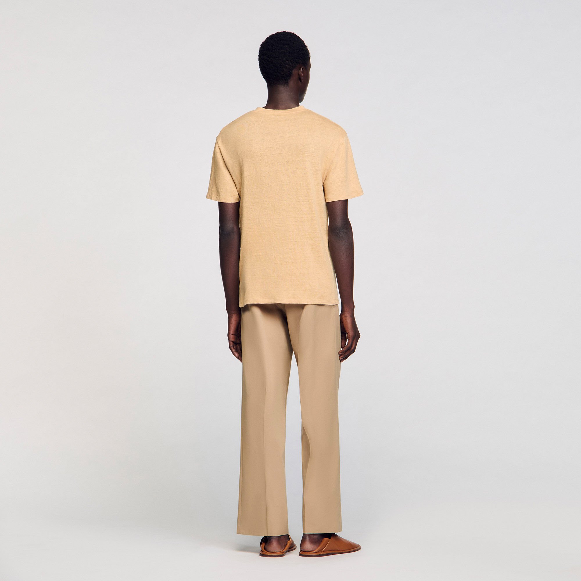 Certified linen T-shirt