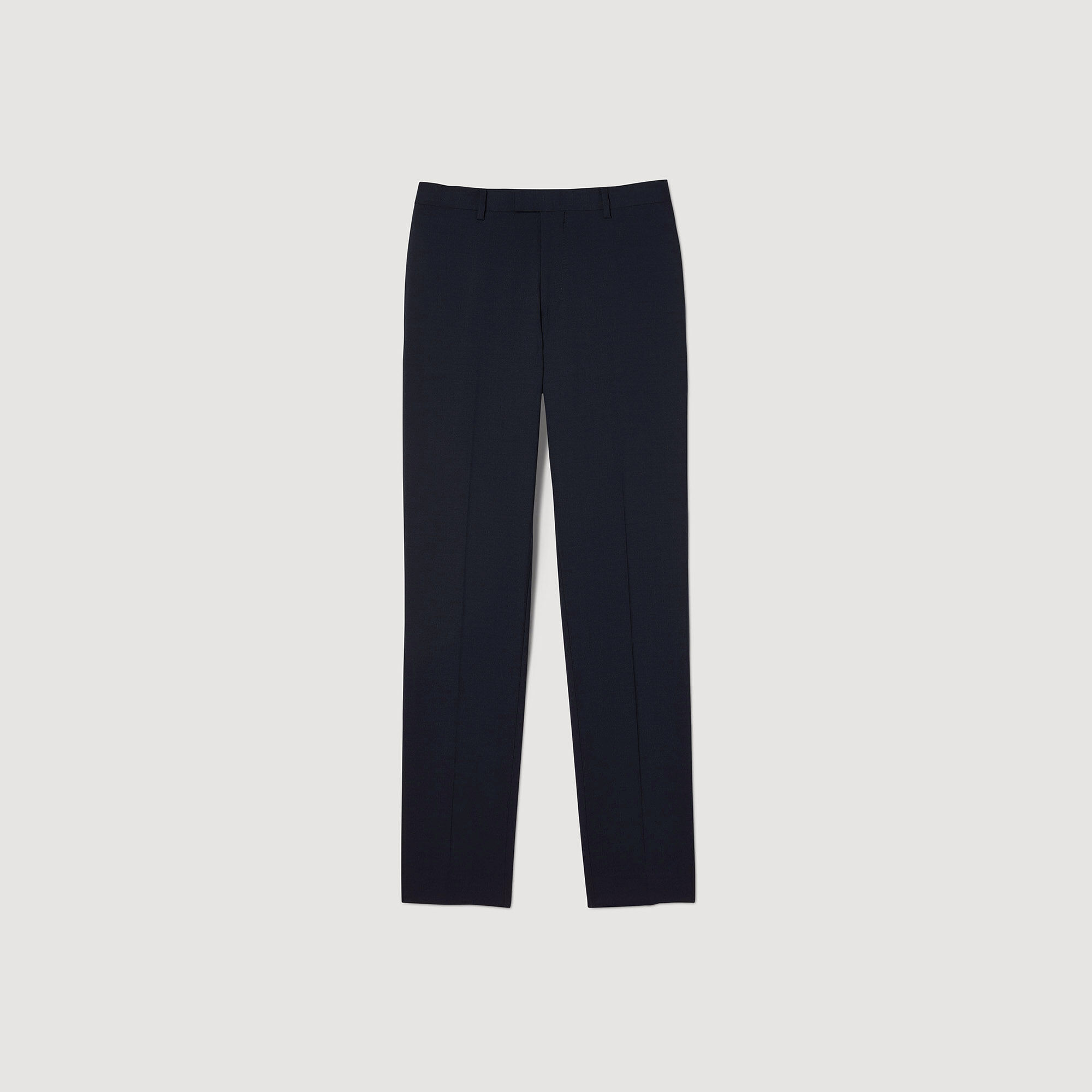Virgin wool suit trousers