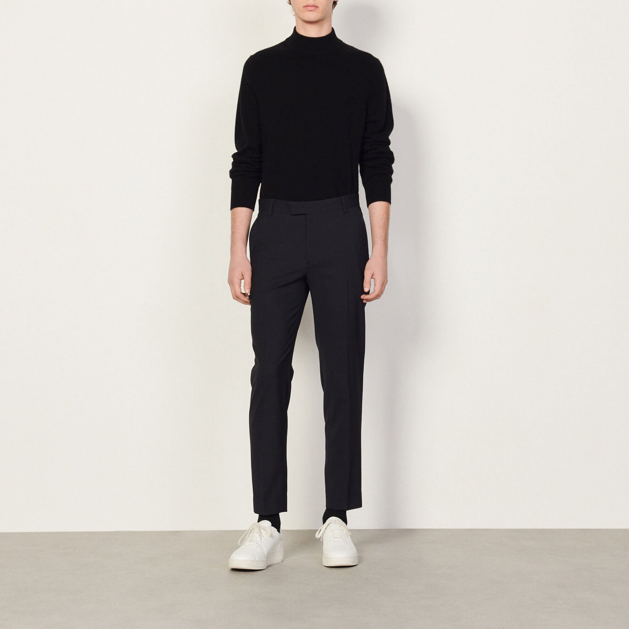 Cool wool trousers