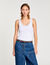 Ribbed vest top