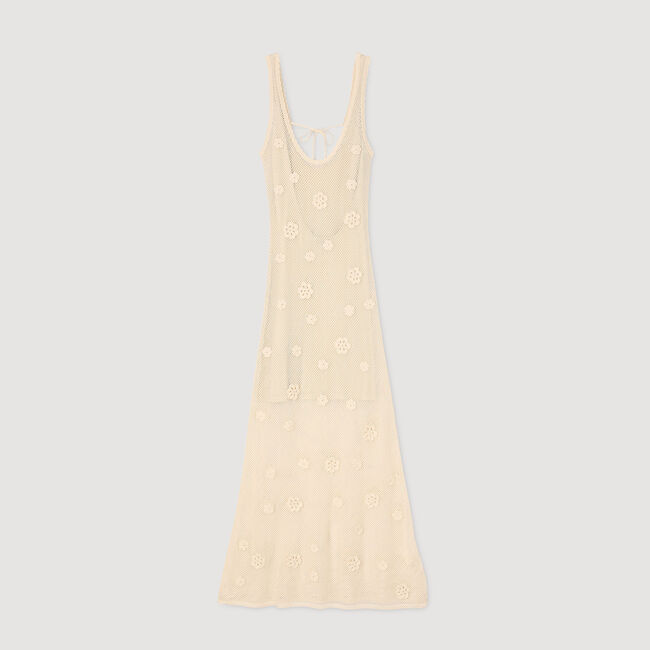 Knit maxi dress