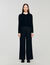 Pointelle collar cardigan