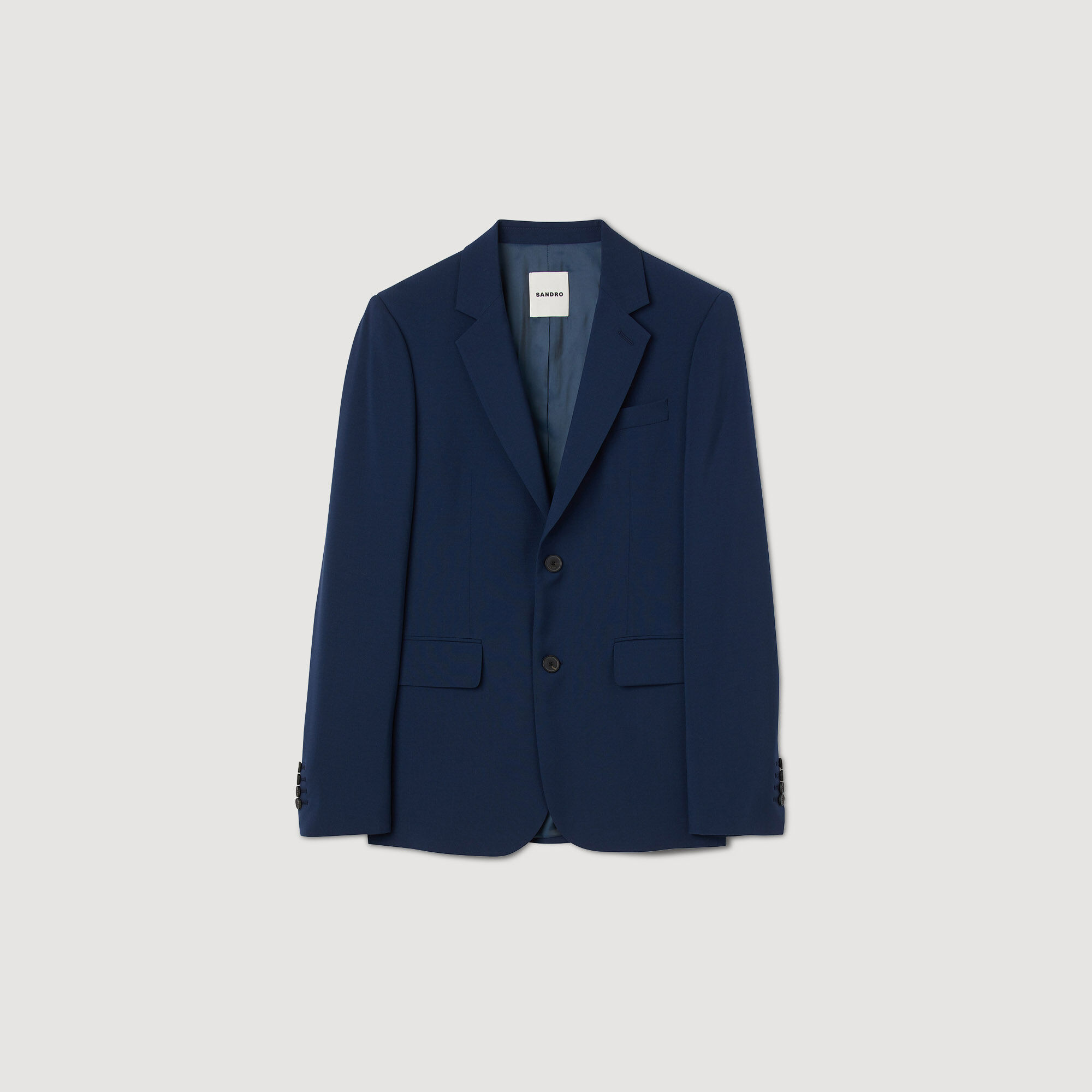 Virgin wool suit jacket